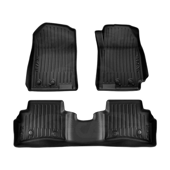 3D Floor Mats for Kia Stonic 2020-2025 All-Weather Car Liners