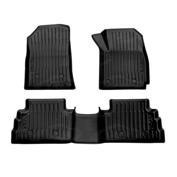 3D Floor Mats for Hyundai Kona Petrol 2017-2023 All-Weather Car Liners