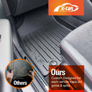 3D Floor Mats for Hyundai Kona 2023-Onwards All-Weather Car Liners-3