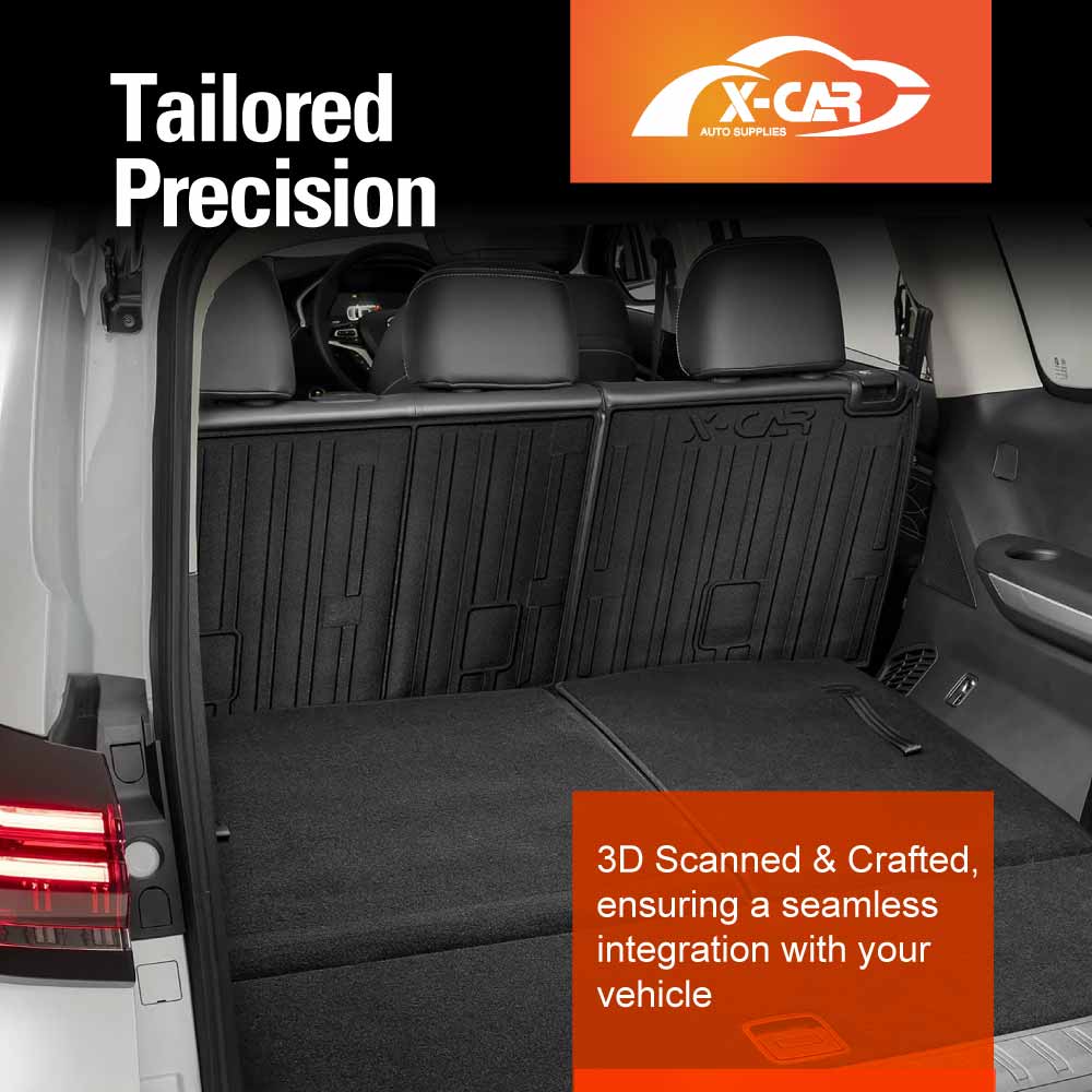 Boot Liner/ Back Seat Protector for LDV D90 2025-Onwards Cargo Trunk Mat Luggage Tray
