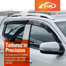 Weathershields for LDV T60 Ute 2017-2025 Deflectors Window Sun Visor-2