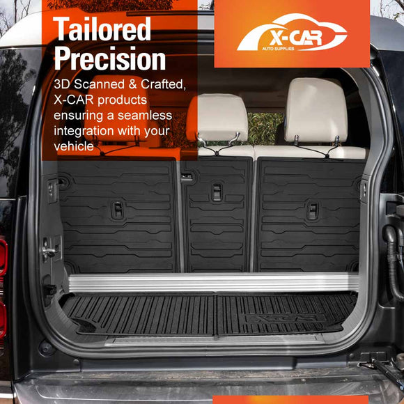 Boot Liner/Back Seat Protector for Land Rover Defender 90 2021-Onwards Cargo Trunk Mat