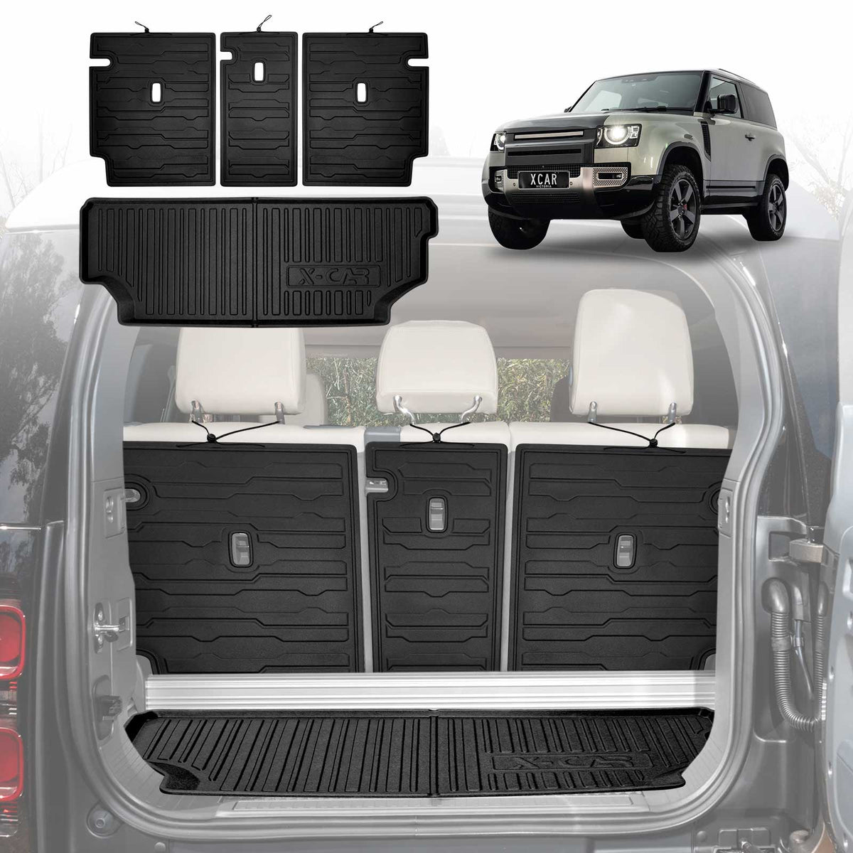 Land Rover Defender Accessories | Floor Mats, Boot Liners & More | X-CAR