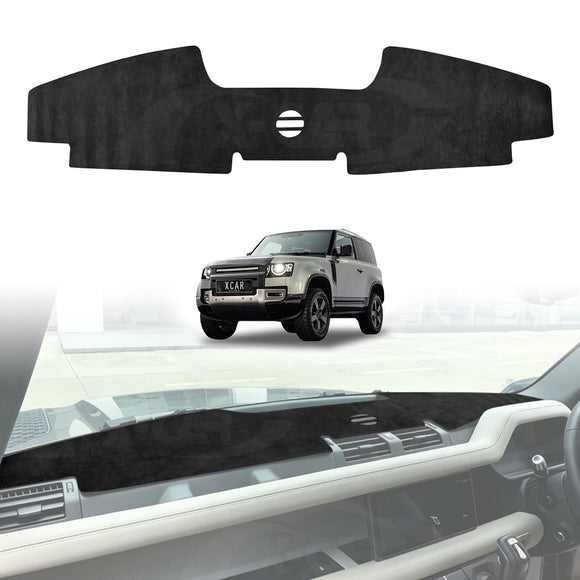 Dash Mat for Land Rover Defender 90 2021-Onwards Non-HUD Non-Slip Microfiber Pad Cover Interior Accessories