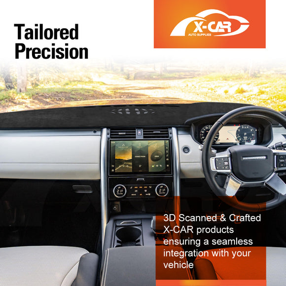 Dash Mat for Land Rover Discovery 5 D5 2017-Onwards Non-HUD Non-Slip Microfiber Pad Cover Interior Accessories