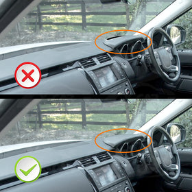 Dash Mat for Land Rover Discovery 5 D5 2017-Onwards Non-HUD Non-Slip Microfiber Pad Cover Interior Accessories - 0