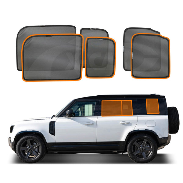 Magnetic Window Sun Shade for Land Rover Defender 2020-2024