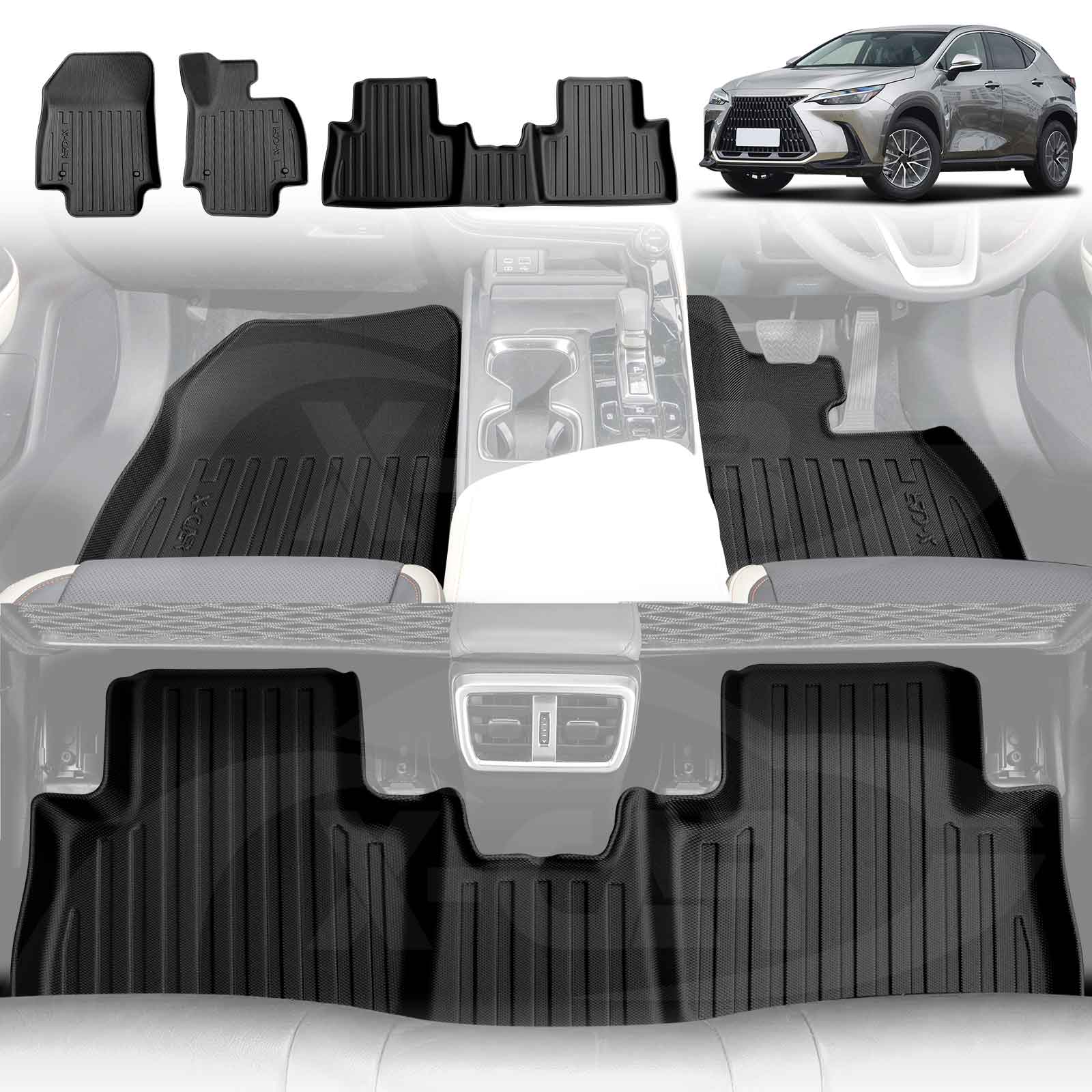 ZBMDTHEF Parasole Parabrezza Auto per Lexus NX 450h 350h 2021-2024, Pieghevole Anteriore Parabrezza Parasole Isolamento Termico e Protezione UV Protezione della Privacy Accessori,F/167 * 95cm