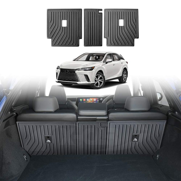 Kick Mats for Lexus RX RX350 RX350h RX500h 2022-2024 Back Seat Protector