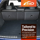 Boot Liner / Back Seats Protector for Lexus RX350 RX350h RX500h 2022-Onwards-4