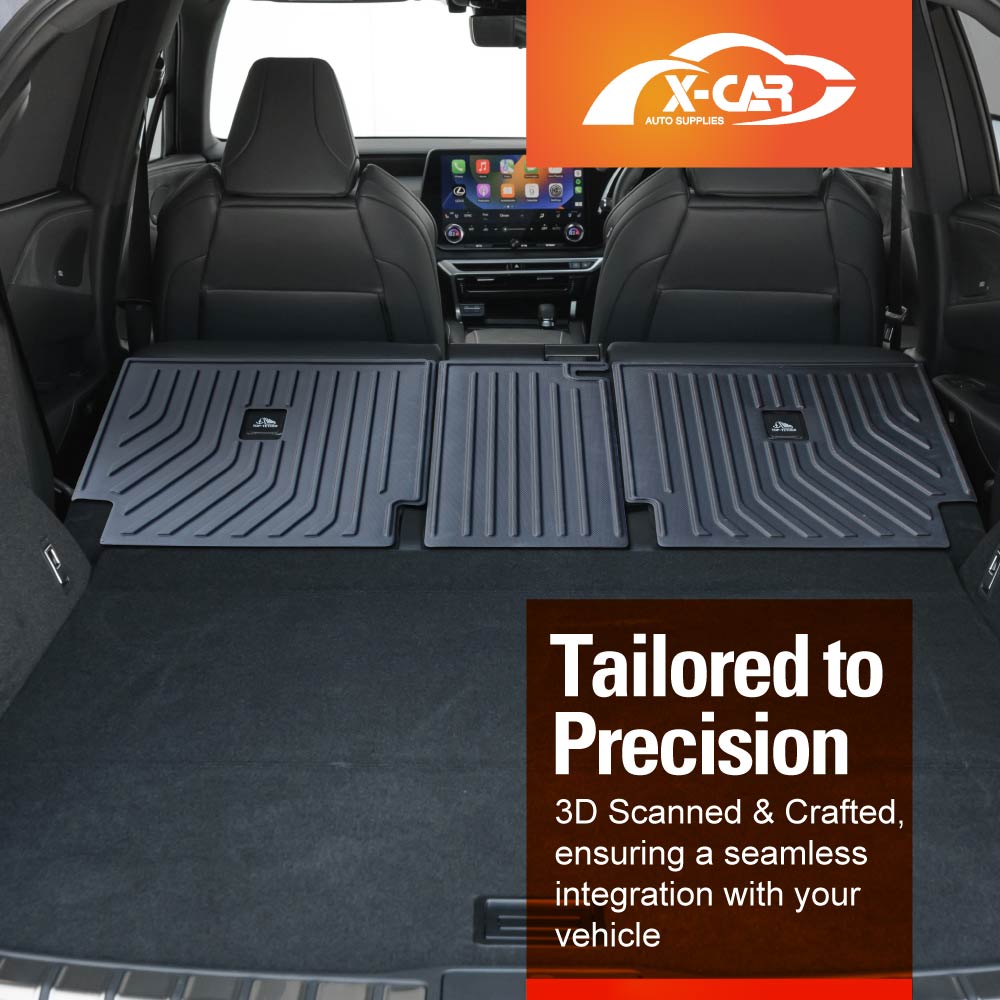 Boot Liner / Back Seats Protector for Lexus RX350 RX350h RX500h 2022 ...