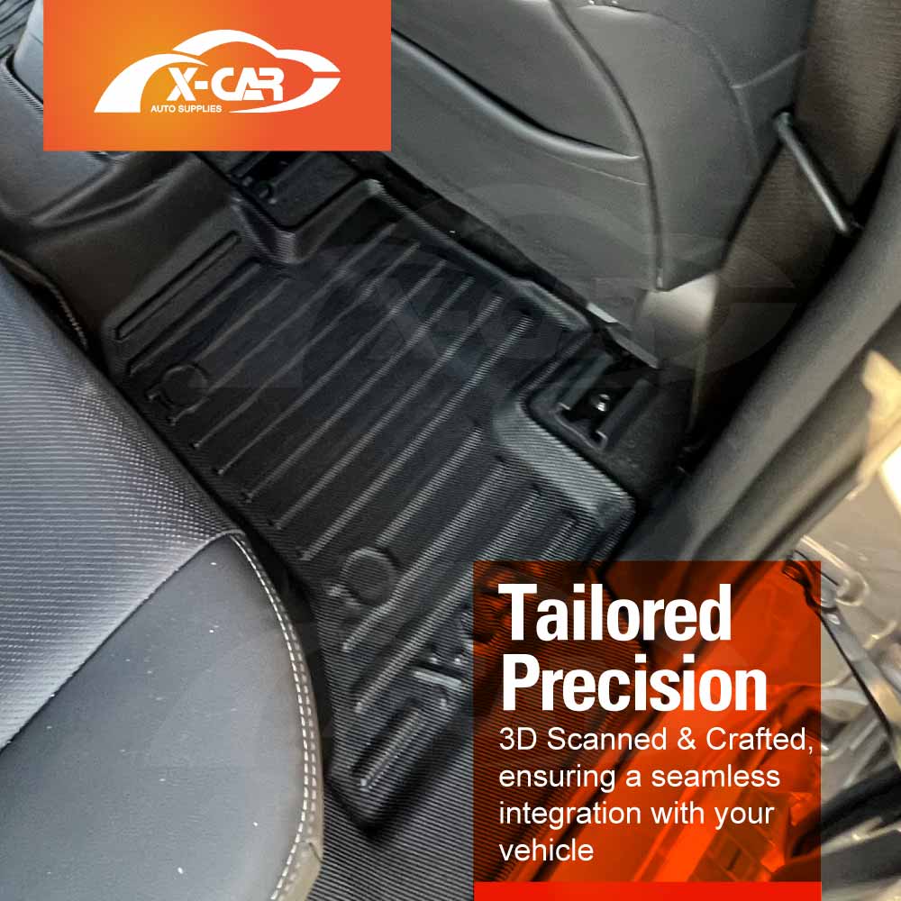 3D Floor Mats for Lexus GX 550 GX550 7 Seater 2024-Onwards All-Weather Car Liners