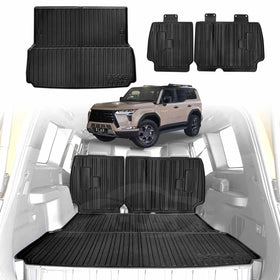 Boot Liner / Back Seat Protector for Lexus GX 550 GX550 5 Seater 2024-Onwards