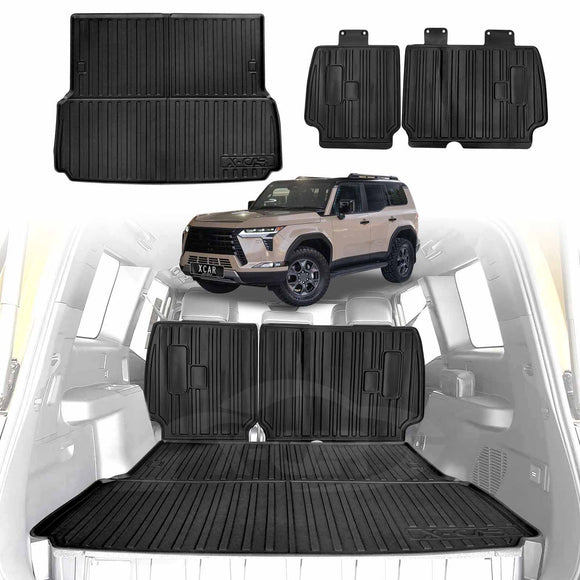 Boot Liner / Back Seat Protector for Lexus GX 550 GX550 5 Seater 2024-Onwards