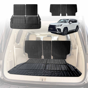 Boot Liner/ Back Seat Protector for Lexus LX Series LX500d LX600 2021-Onwards