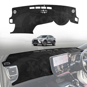 Dash Mat for Lexus NX Series NX250 NX350 NX350h NX450h 2022-Onwards Non-Slip Microfiber Pad Cover Interior Accessories