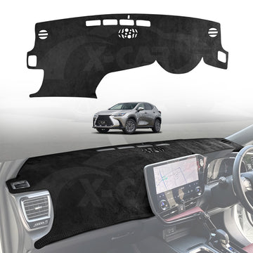Dash Mat for Lexus NX Series NX250 NX350 NX350h NX450h 2022-Onwards Non-Slip Microfiber Pad Cover Interior Accessories