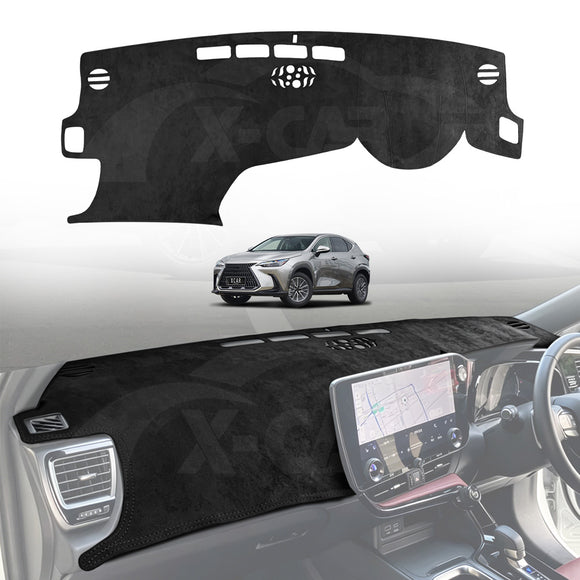Dash Mat for Lexus NX Series NX250 NX350 NX350h NX450h 2022-Onwards Non-Slip Microfiber Pad Cover Interior Accessories