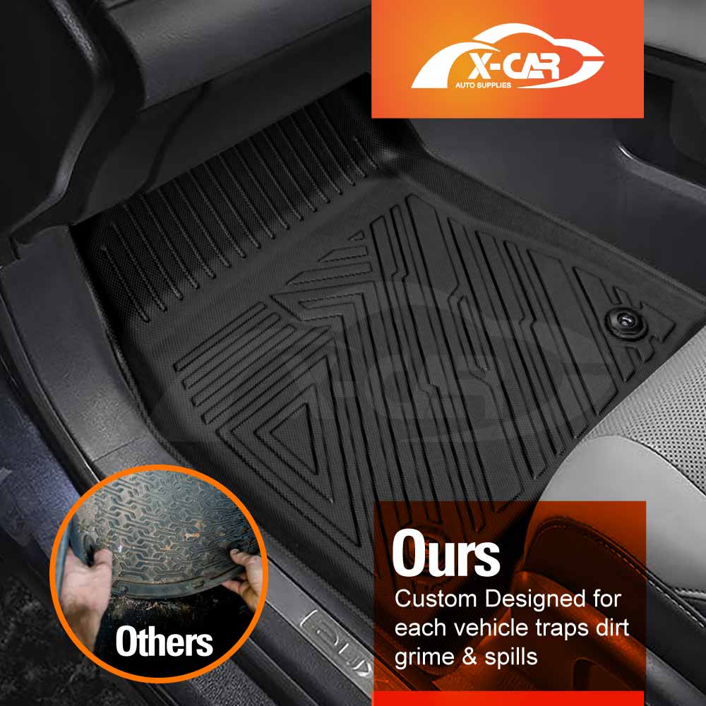 3D Floor Mats for Lexus RX200t RX300 RX350 RX450h 2016-2022 All-Weather ...