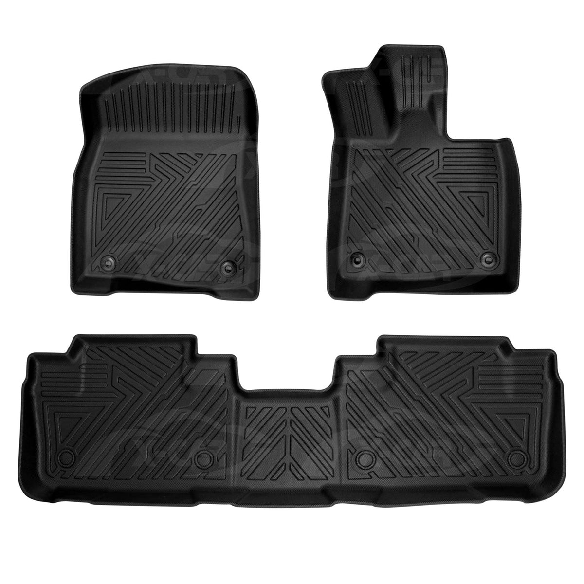 3D Floor Mats for Lexus RX200t RX300 RX350 RX450h 2016-2022 All-Weather ...