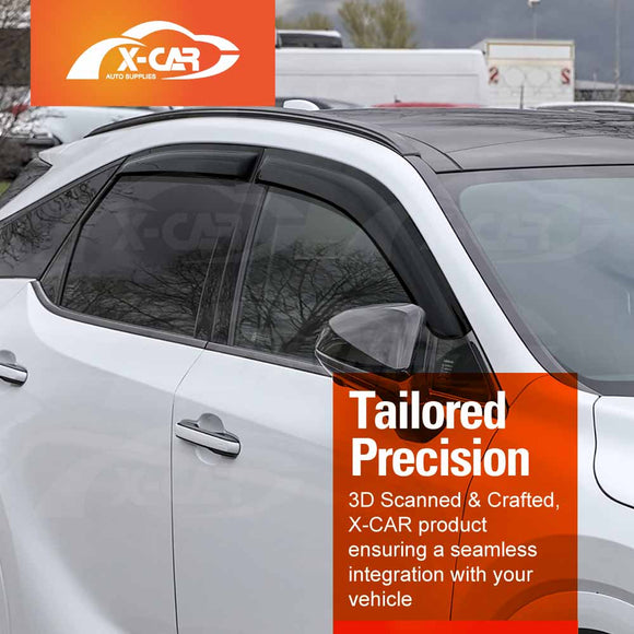 WeatherShields for Lexus RX RX350 RX500 2022-Onwards Car Weather Shields Wind Deflectors Sun Visors