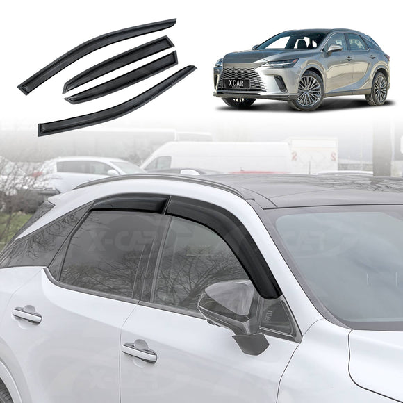 WeatherShields for Lexus RX RX350 RX500 2022-Onwards Car Weather Shields Wind Deflectors Sun Visors