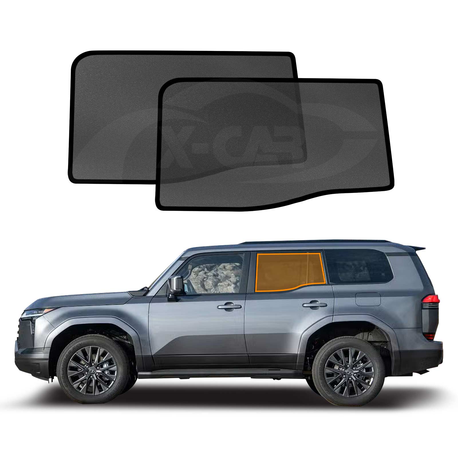 Window Sun Shade for  Lexus GX 550 GX550 2024-Onwards