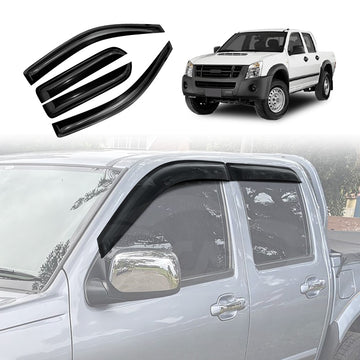 Weathershields for Isuzu D-MAX DMAX Dual Cab 2008-2012 Car Weather Shields Wind Deflectors Sun Visors
