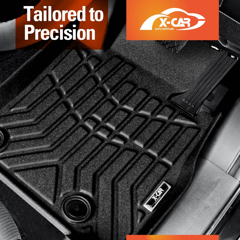 3D Floor Mats for Mazda 2 Hatch & Sedan 2014-2025 DJ/DL Series All-Weather Car Liners - 0