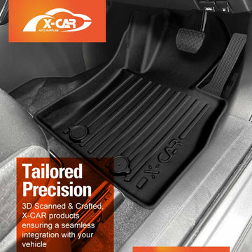 3D Floor Mats for Mazda 2 Hatch & Sedan 2014-Onwards DJ/DL Series All-Weather Car Liners - 0