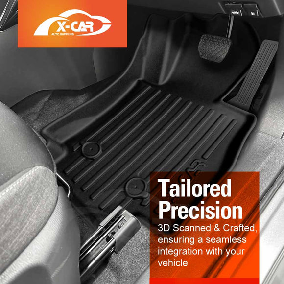 3D Floor Mats for Mazda 2 Hatch & Sedan 2014-Onwards DJ/DL Series All-Weather Car Liners