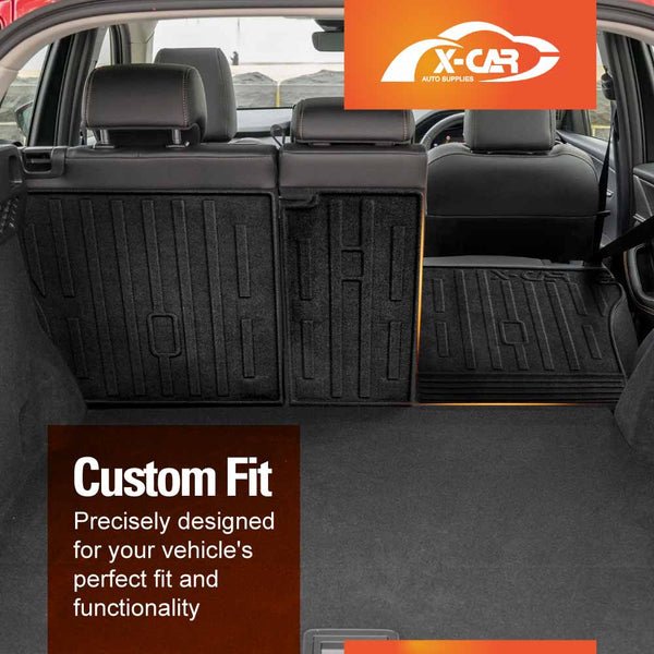 Boot Liner / Back Seat Protector for Mazda CX-60 CX60 2023-2025 All-Weather Trunk Cargo Mat