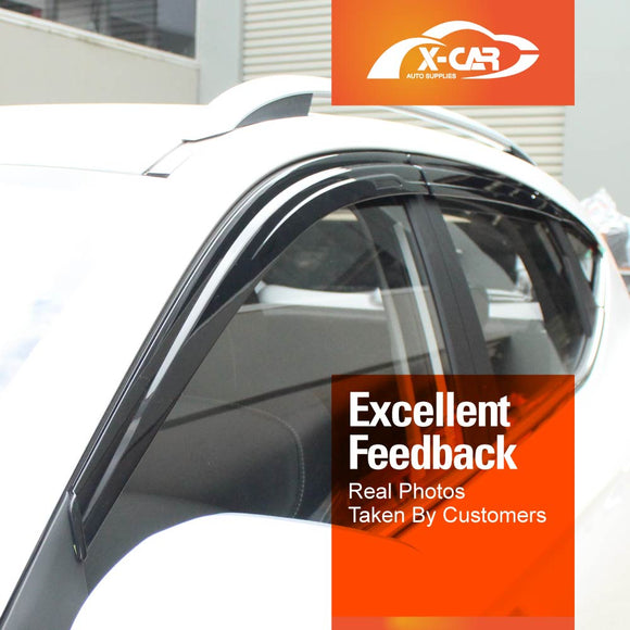 WeatherShields for MG ZS/ZS EV/ZST 2018-2024 Car Weather Shields Wind Deflectors Sun Visors