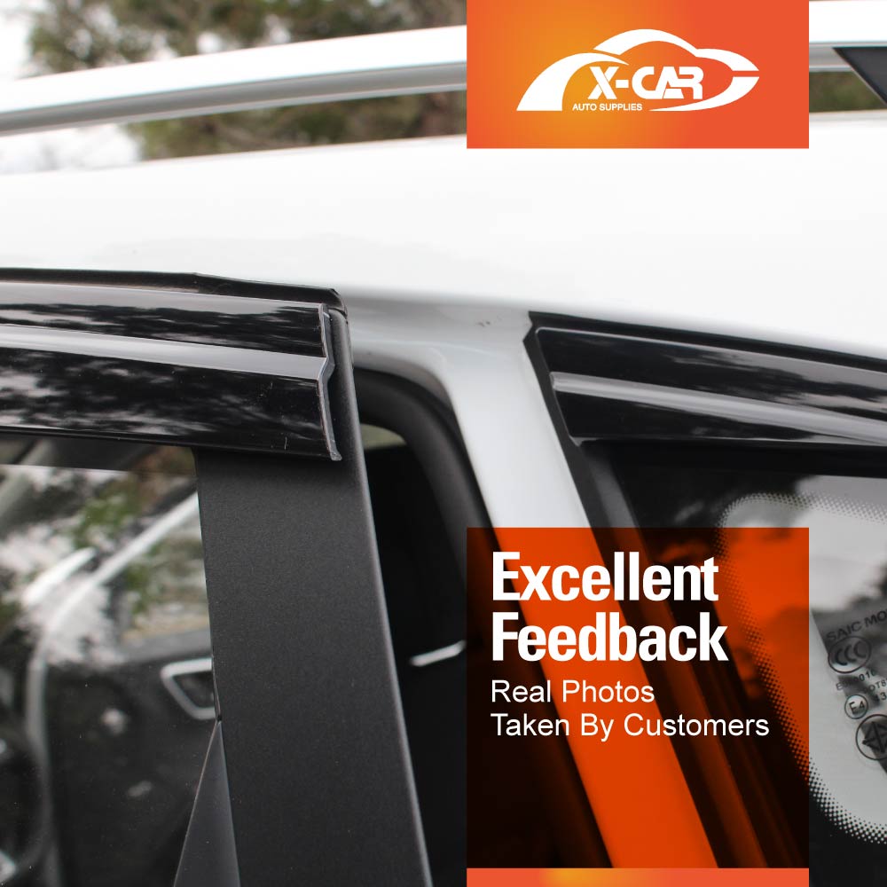 WeatherShields for MG ZS/ZS EV/ZST 2018-2024 Car Weather Shields Wind Deflectors Sun Visors
