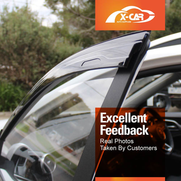 WeatherShields for MG ZS/ZS EV/ZST 2018-2024 Car Weather Shields Wind Deflectors Sun Visors