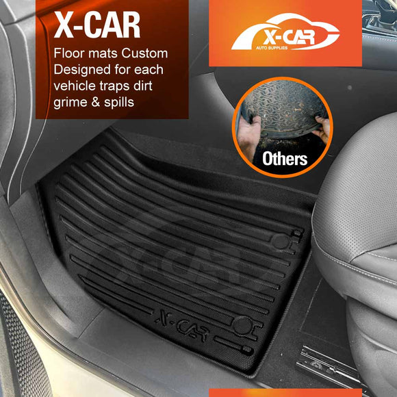 3D Floor Mats for MG HS 2024-Onwards All-Weather Car Liners
