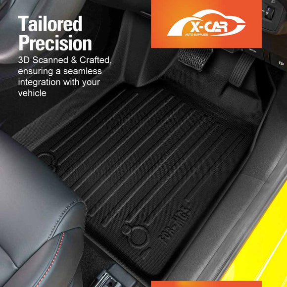 3D Floor Mats for MG MG5 2023-2025 All-Weather Liners