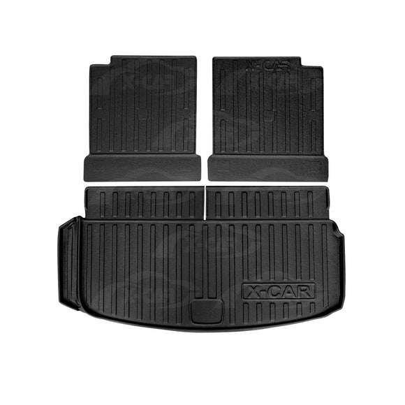 3 Pcs Boot Liners for MG QS 2025-Onwards All Weather Cargo Mat