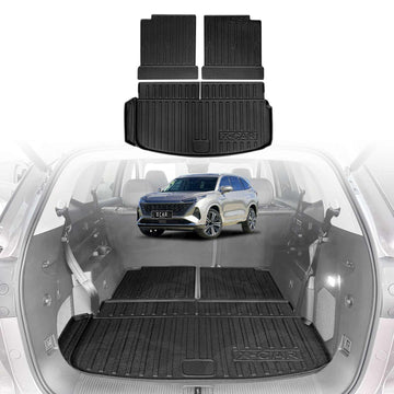 3 Pcs Boot Liners for MG QS 2025-Onwards All Weather Cargo Mat