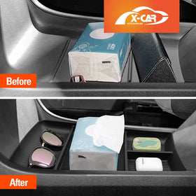 Centre Console Organizer for MG MGS5 EV 2025-Onwards Armrest Tray Storage Box Interior Accessories - 0