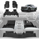 3D Floor Mats for MG MGU9 Dual Cab 2025-Onwards All Weather Car Liners-1