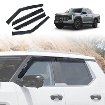 Weathershields for MG MGU9 Dual Cab 2025-Onwards Car Weather Shields