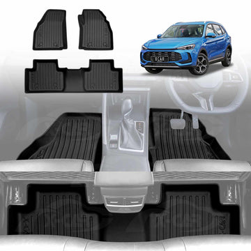 3D Floor Mats for MG ZS 2024-Onwards All Weather Car Mats