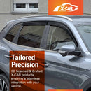 Weathershields for MG ZS 2024-Onwards Car Weather Shields-5