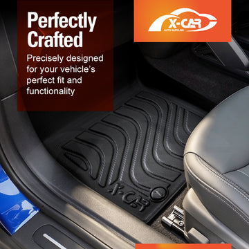 3D Floor Mats for Mini Cooper 3 Door J01 Series 2024-Onwards All-Weather Car Liners - 0