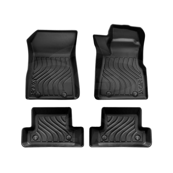 3D Floor Mats for Mini Cooper 3 Door J01 Series 2024-Onwards All-Weather Car Liners