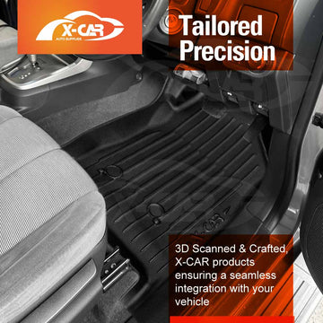 3D Floor Mats for Isuzu MU-X MUX 2013-2021 All-Weather Liners - 0