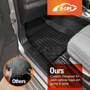 3D Floor Mats for Isuzu MU-X MUX 2013-2021 All-Weather Liners-3