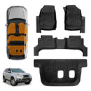3D Floor Mats for Isuzu MU-X MUX 2013-2021 All-Weather Liners-1