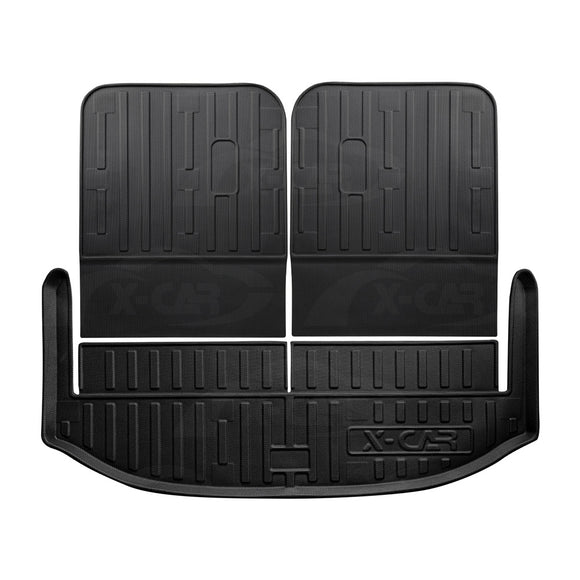 Boot Liner/ Back Seat Protector for Mahindra XUV700 2023-Onwards All Weather Cargo Mats